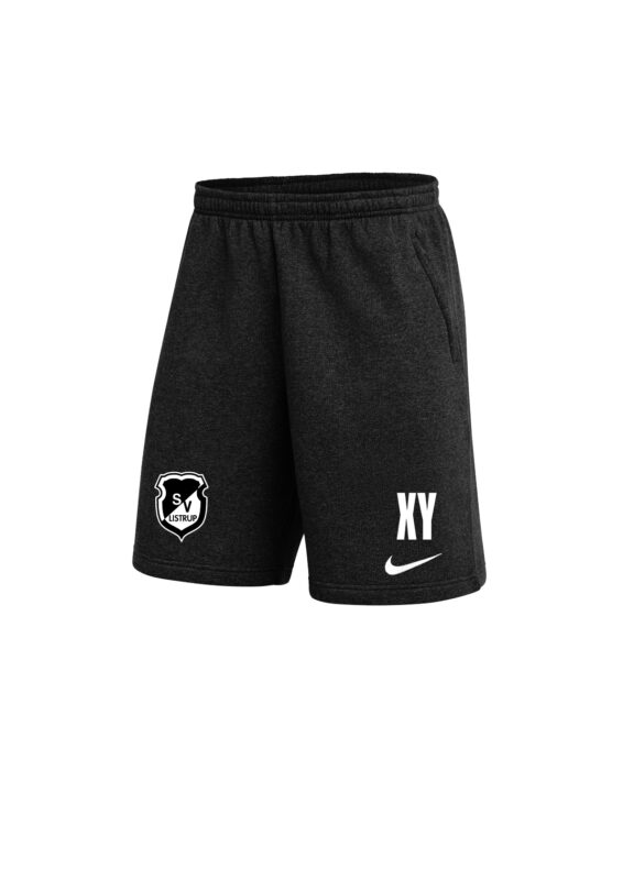 SV Listrup Fleece Shorts schwarz Kinder