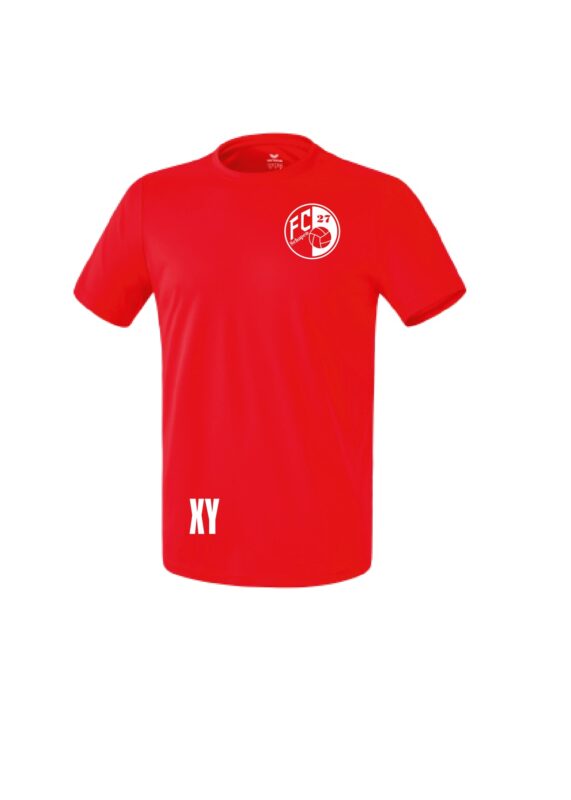 FC 27 Schapen Funktions T-Shirt Teamsport Volleyball rot