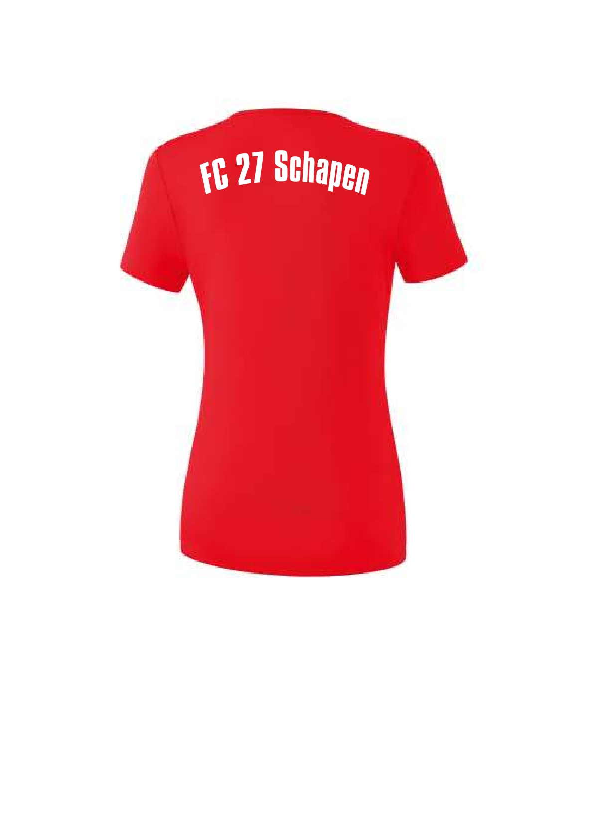 FC 27 Schapen Funktions T-Shirt Volleyball Damen Teamsport rot – Bild 2