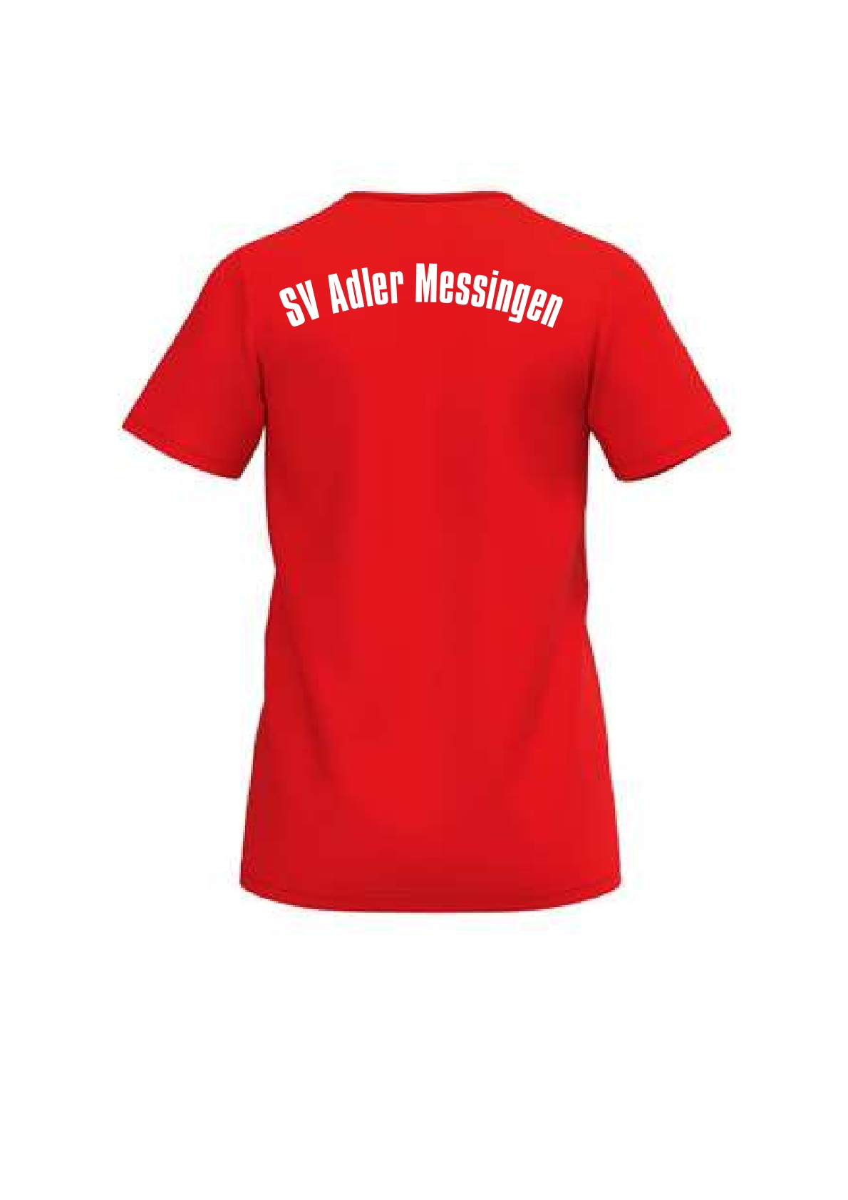 SV Adler Volleyball T-Shirt rot Damen – Bild 2